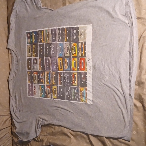 SUPREMEBEING CASSETTE NOVELTY TSHIRT SIZE L GRAY - Picture 1 of 3